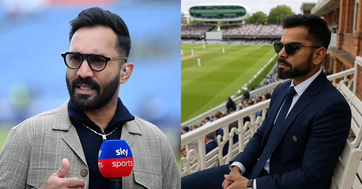 Is Virat Kohli coming to Lord’s? – Dinesh Karthik shares interesting insight during ENG vs IND 3rd Test