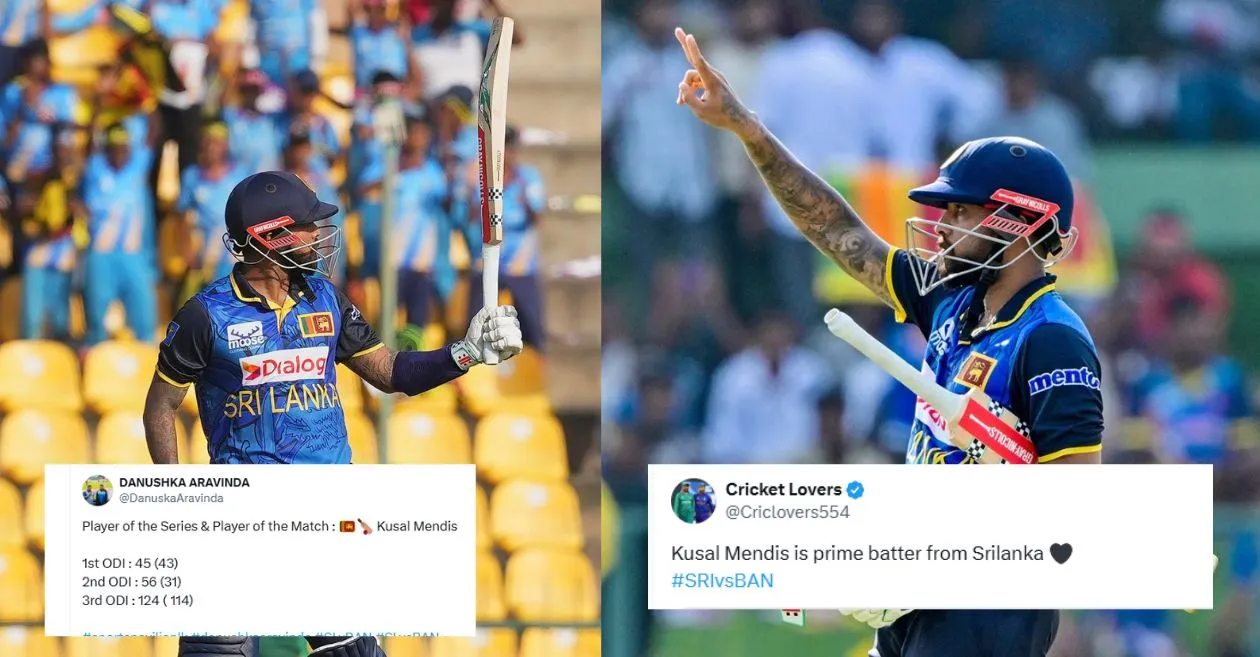 Fans go gaga as Kusal Mendis’ spectacular century powers Sri Lanka to an ODI series win against Bangladesh