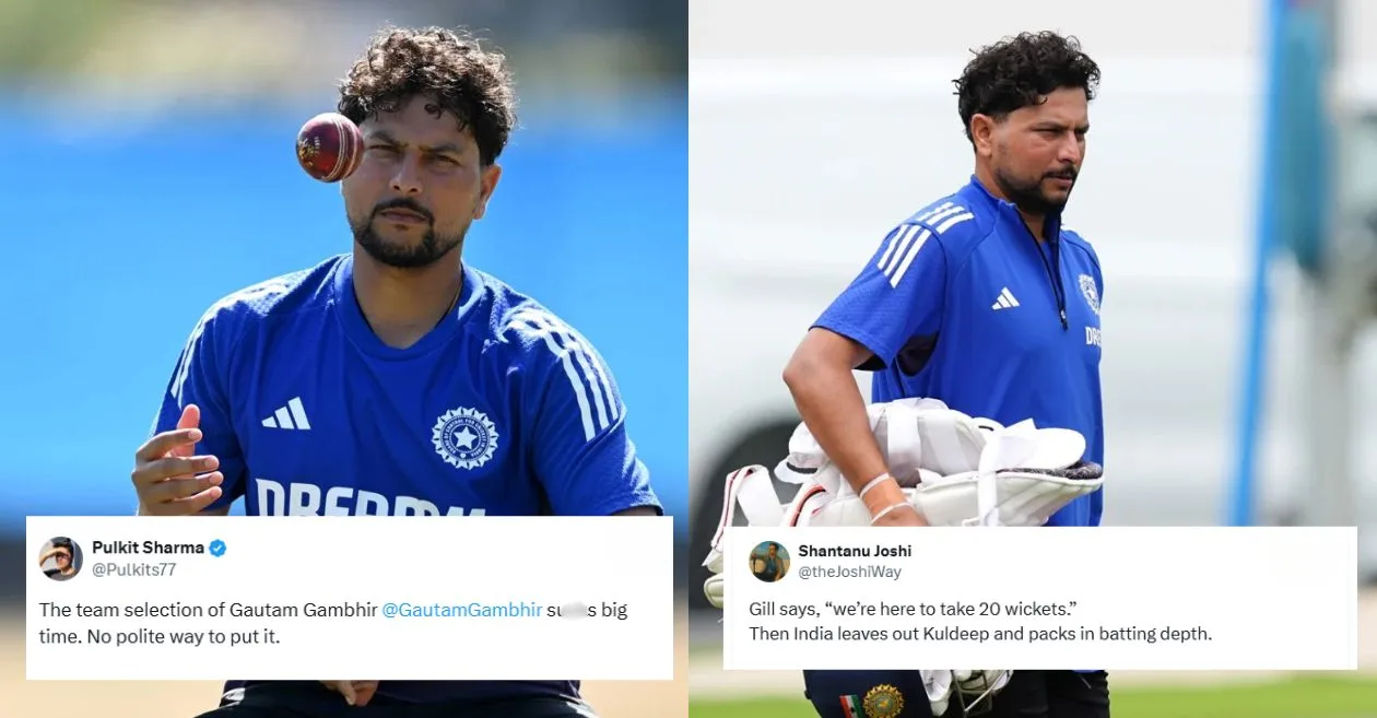 ENG vs IND: Fans target Gautam Gambhir and Shubman Gill as Kuldeep Yadav left out of Edgbaston Test