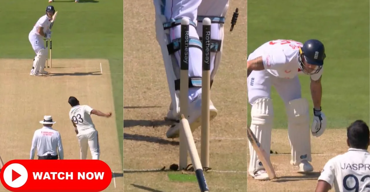 ENG vs IND [WATCH]: Jasprit Bumrah shatters Ben Stokes’ stumps with an unplayable delivery on Day 2 of Lord’s Test