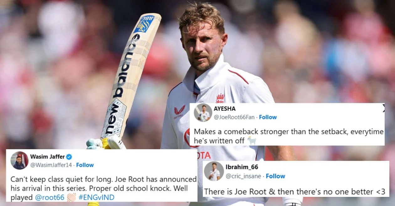ENG vs IND: Fans erupt as Joe Root brings up his 37th Test ton off the very first ball on Day 2 at Lord’s