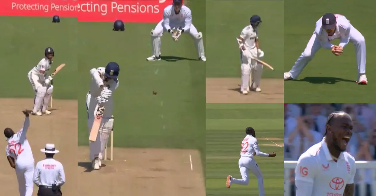 ENG vs IND [WATCH]: Jofra Archer marks fiery comeback with a beauty to dismiss Yashasvi Jaiswal on Day 2 of Lord’s Test