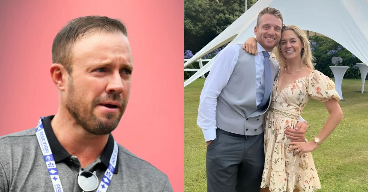 “He’s never going to speak to me again…”: Jos Buttler shares awkward off-field moment with AB de Villiers involving his wife Louise Buttler