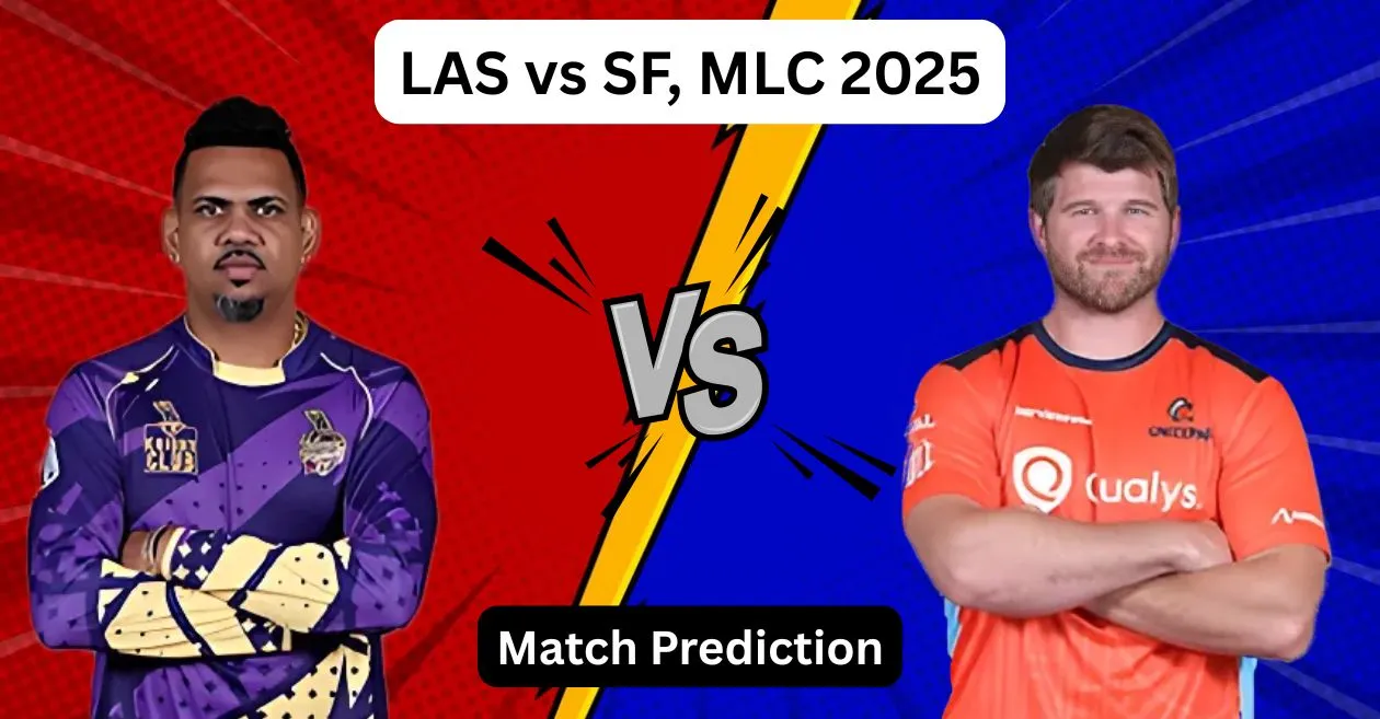 LAS vs SF, MLC 2025: Match Prediction, Dream11 Team, Fantasy Tips & Pitch Report | Los Angeles Knight Riders vs San Francisco Unicorns