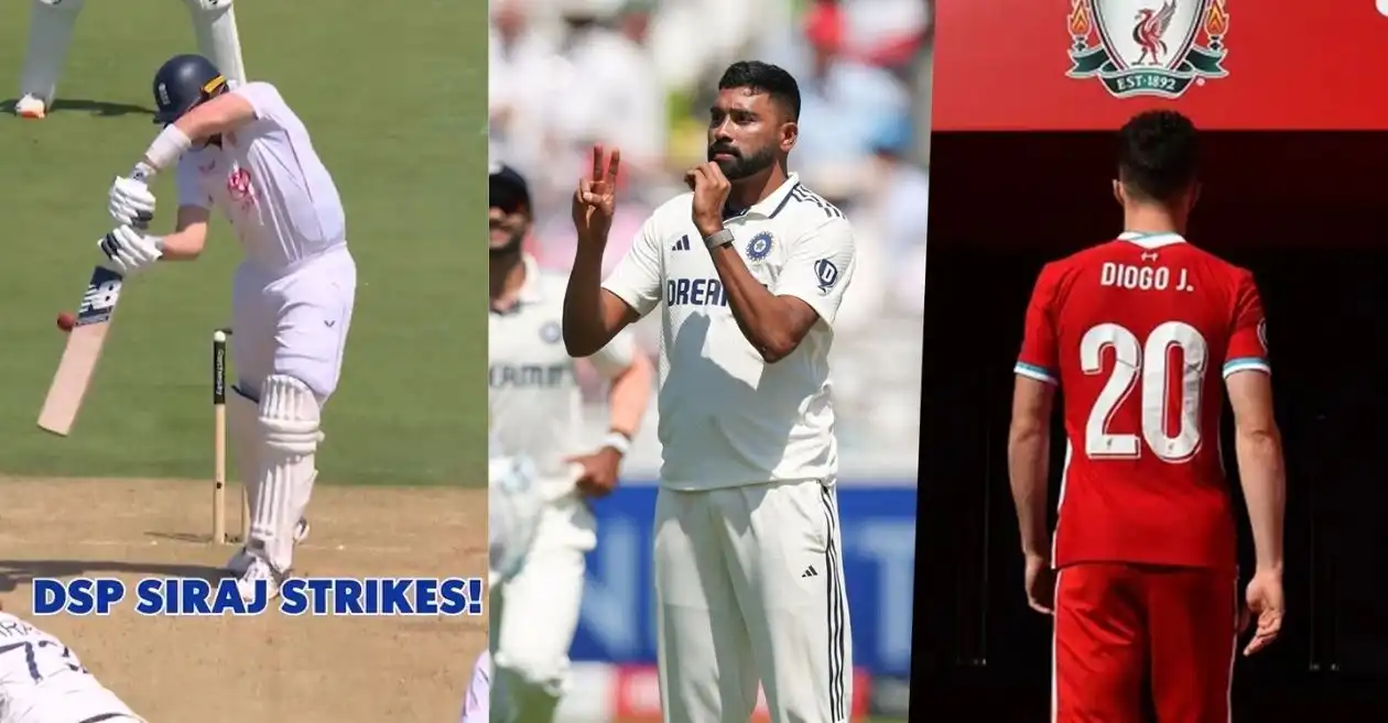 ENG vs IND [WATCH]: Mohammed Siraj honors late Diogo Jota with heartfelt tribute after dismissing Jamie Smith at Lord’s