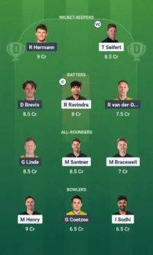 NZ vs SA