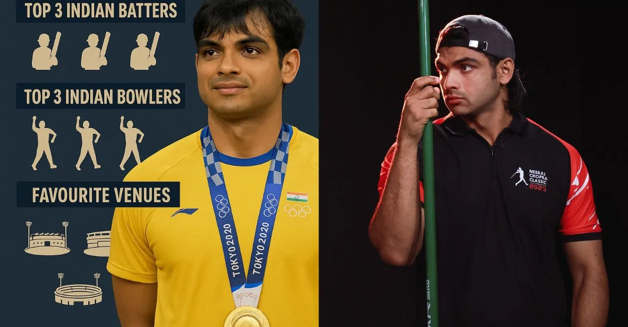 Neeraj Chopra names his top cricket stars and favourite venues ahead of NC Classic Javelin event