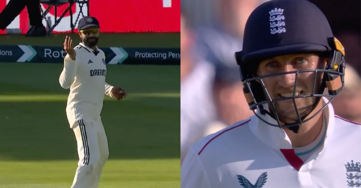 ENG vs IND [WATCH]: Ravindra Jadeja playfully challenges Joe Root on 99, daring him to take the run