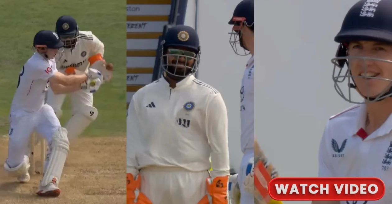 ENG vs IND [WATCH]: Rishabh Pant left in awe of Harry Brook’s unique stroke on Day 3 of Edgbaston Test