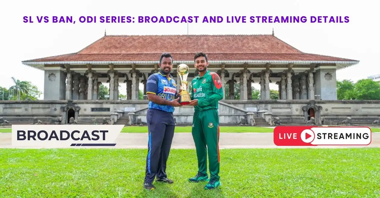 SL vs BAN 2025, ODI Series: Broadcast, Live Streaming details – When and where to watch in India, Sri Lanka, Bangladesh and other nations