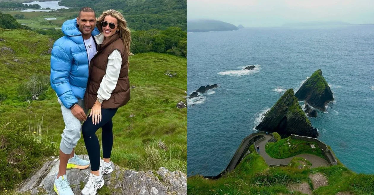 In Pics: Shikhar Dhawan and Sophie Shine enjoy a serene holiday in Ireland