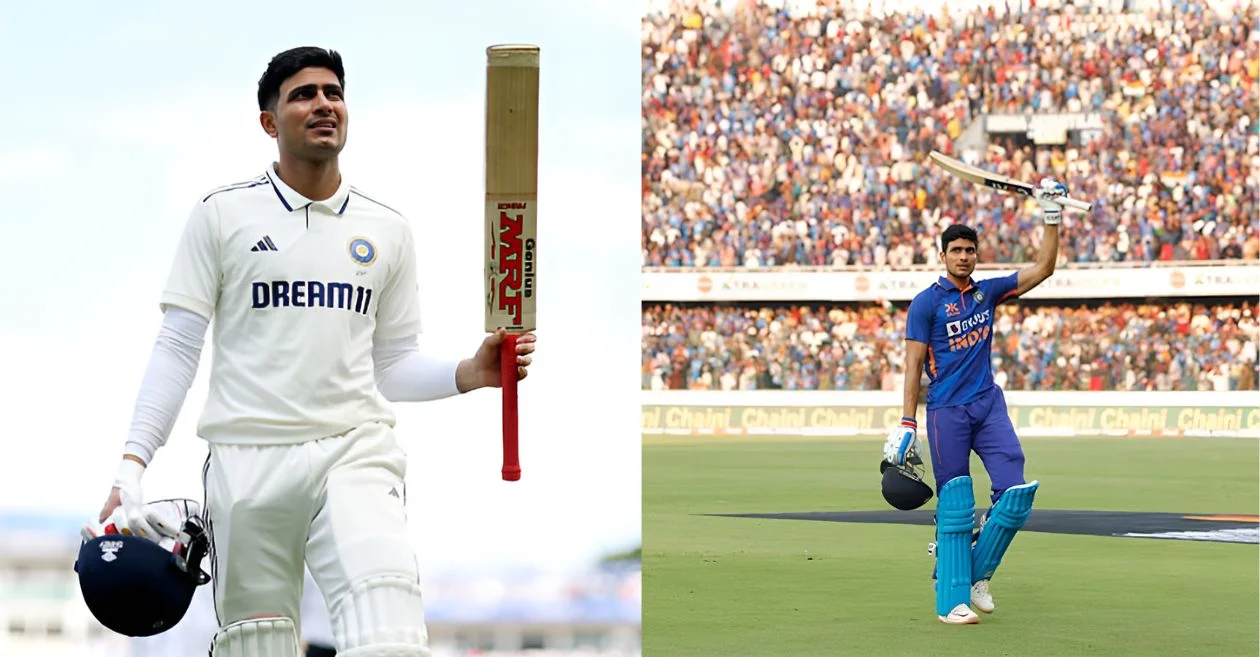 Top 5 batters with double centuries in both Test and ODI cricket ft. Shubman Gill