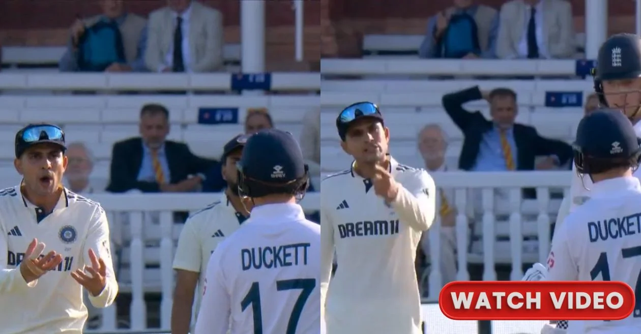 ENG vs IND [WATCH]: “Grow some f**** balls” – Shubman Gill loses cool as Zak Crawley’s delaying tactics spark heated exchange in Lord’s Test