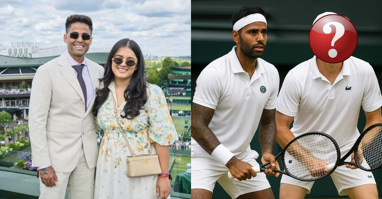 Suryakumar Yadav picks an Indian cricket legend as his ideal doubles partner during Wimbledon appearance