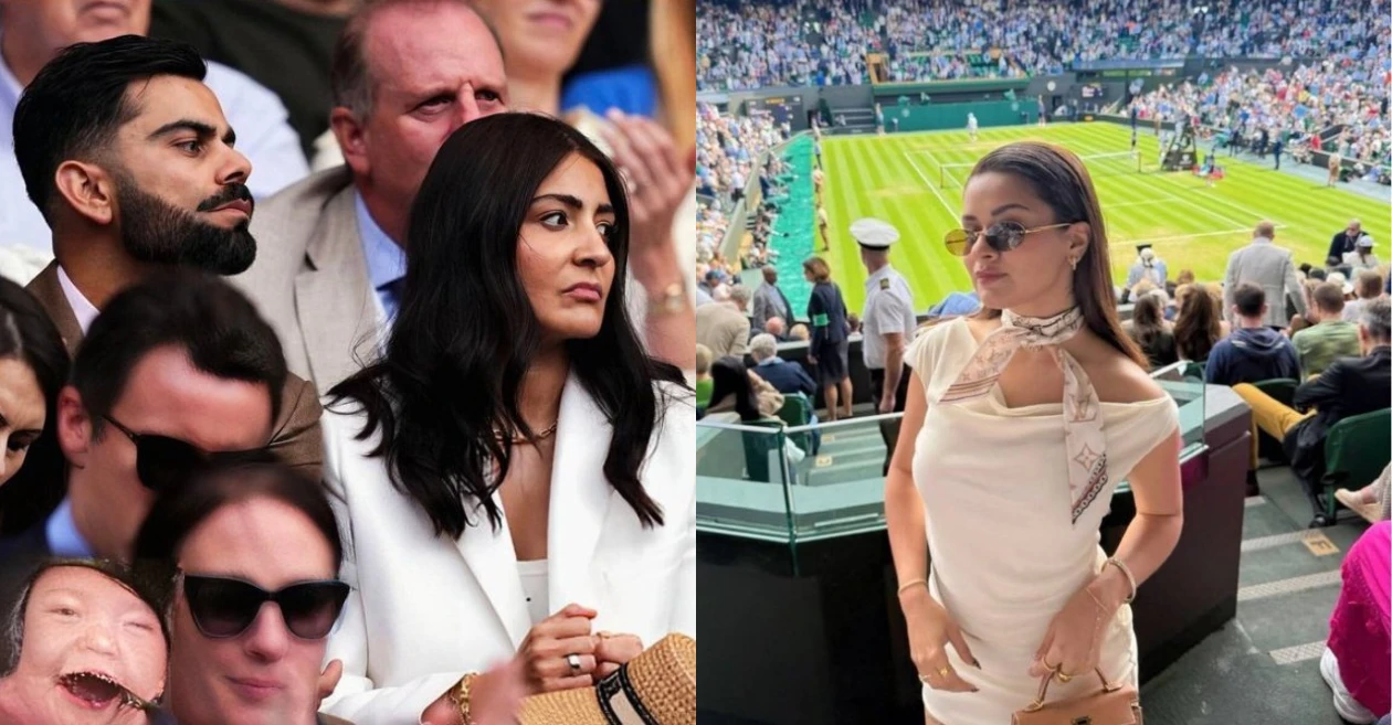 ‘Tabhi Anushka bhabhi ka mood off tha’: Netizens react after spotting Virat Kohli and Avneet Kaur during the same Tennis match at Wimbledon 2025