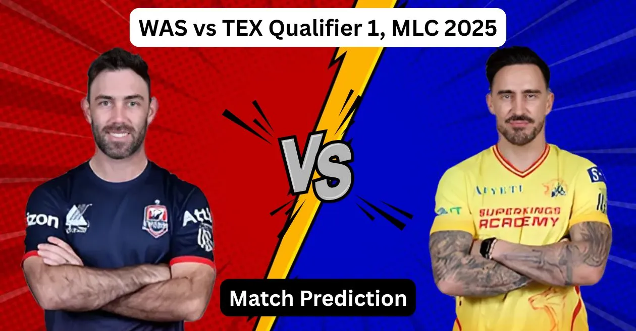 WAS vs TEX Qualifier 1, MLC 2025: Match Prediction, Dream11 Team, Fantasy Tips & Pitch Report | Washington Freedom vs Texas Super Kings