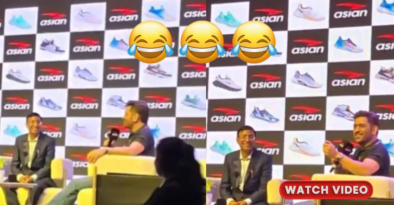 WATCH: CSK legend MS Dhoni’s funny comeback to a fan’s plea for IPL 2026 breaks the internet