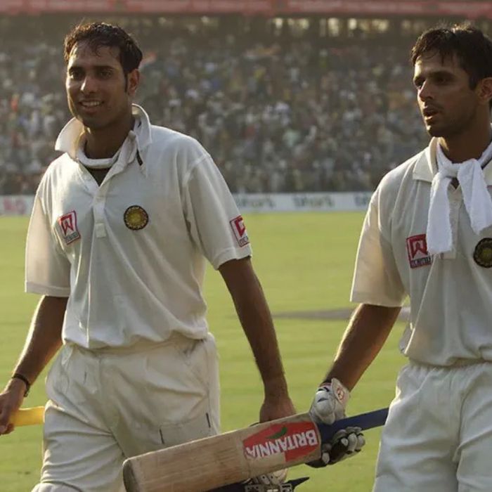 VVS Laxman and Rahul Dravid 