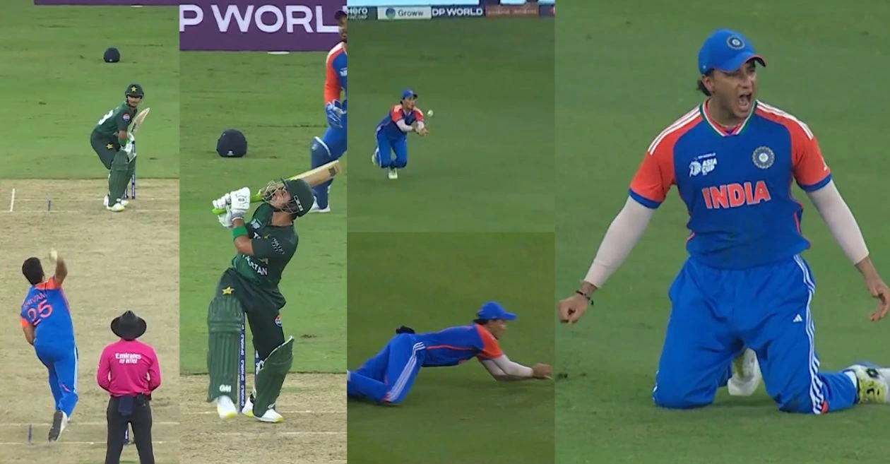Asia Cup 2025 [WATCH]: Abhishek Sharma pulls off a sensational catch to remove Saim Ayub in IND vs PAK Super 4 game