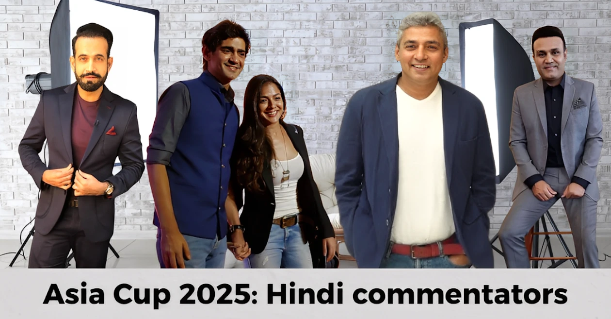 From Irfan Pathan, Gaurav Kapur to Virender Sehwag, Ajay Jadeja: Full list of hindi commentators and presenters for Asia Cup 2025