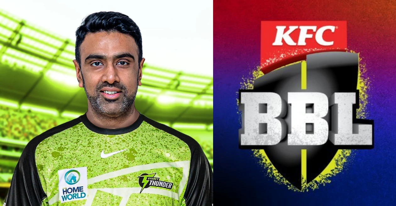 Big Bash League: India legend Ravichandran Ashwin creates history by joining Sydney Thunder