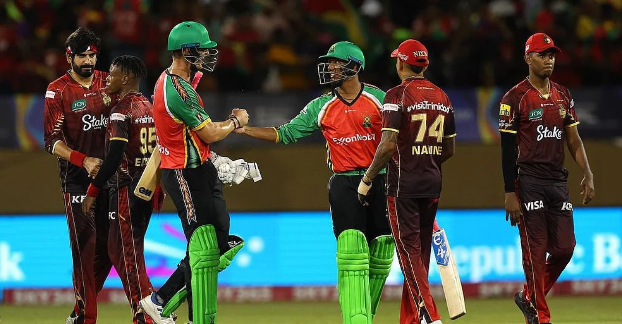 CPL 2025: Guyana Amazon Warriors overcome Trinbago Knight Riders in thriller to keep playoff bid alive