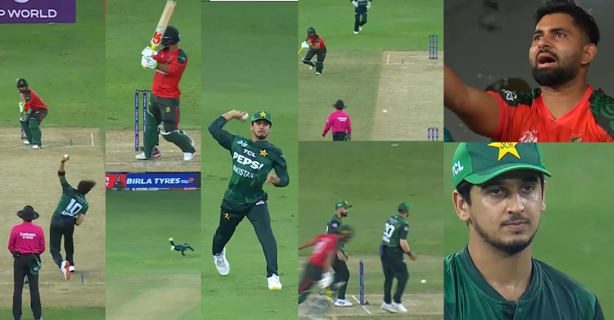 Asia Cup 2025 [WATCH]: Comedy of errors as Pakistan falter miserably in the field against Bangladesh
