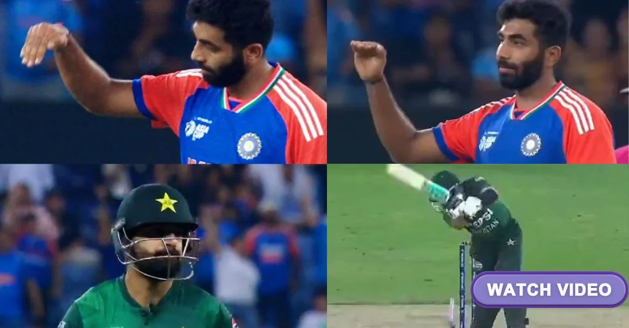 IND vs PAK [WATCH]: Jasprit Bumrah stuns Haris Rauf with ‘plane’ send-off in Asia Cup 2025 final in Dubai