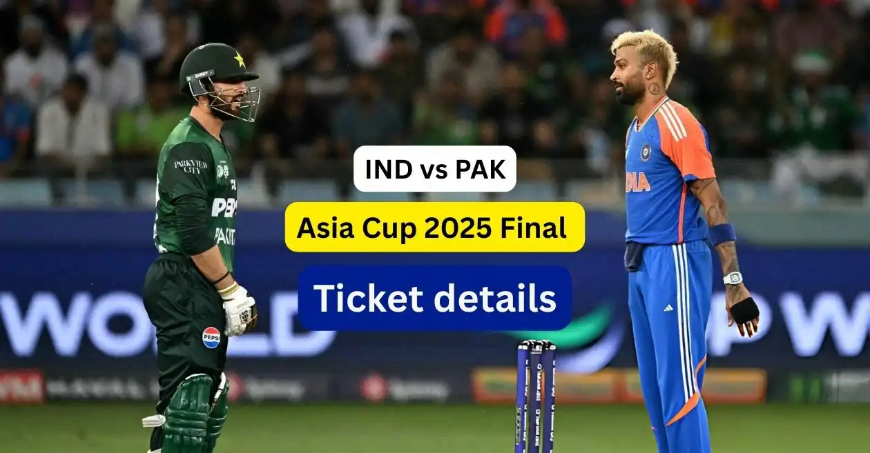 Asia Cup 2025: How to buy tickets for India vs Pakistan final in Dubai?