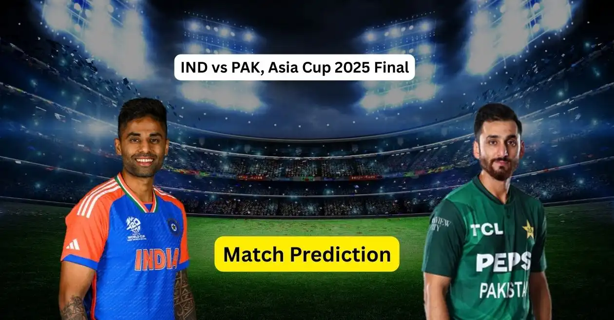 IND vs PAK, Asia Cup 2025 Final Match Prediction: Who will win today’s match between India and Pakistan?