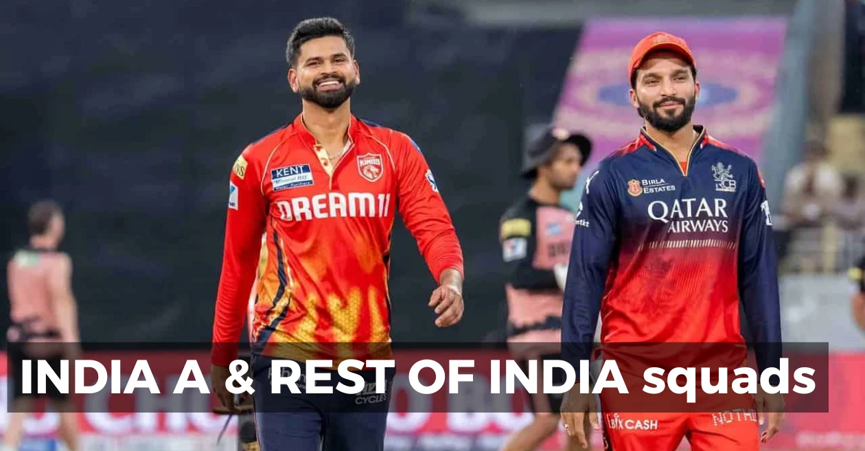 BCCI announces India A squads for One-Day series against Australia A, Rest of India squad for Irani Cup 2025