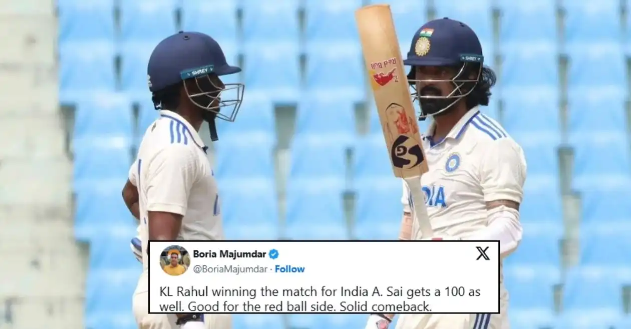 Fans react as KL Rahul and Sai Sudharsan sizzle with centuries in India A’s emphatic win over Australia A in 2nd unofficial Test