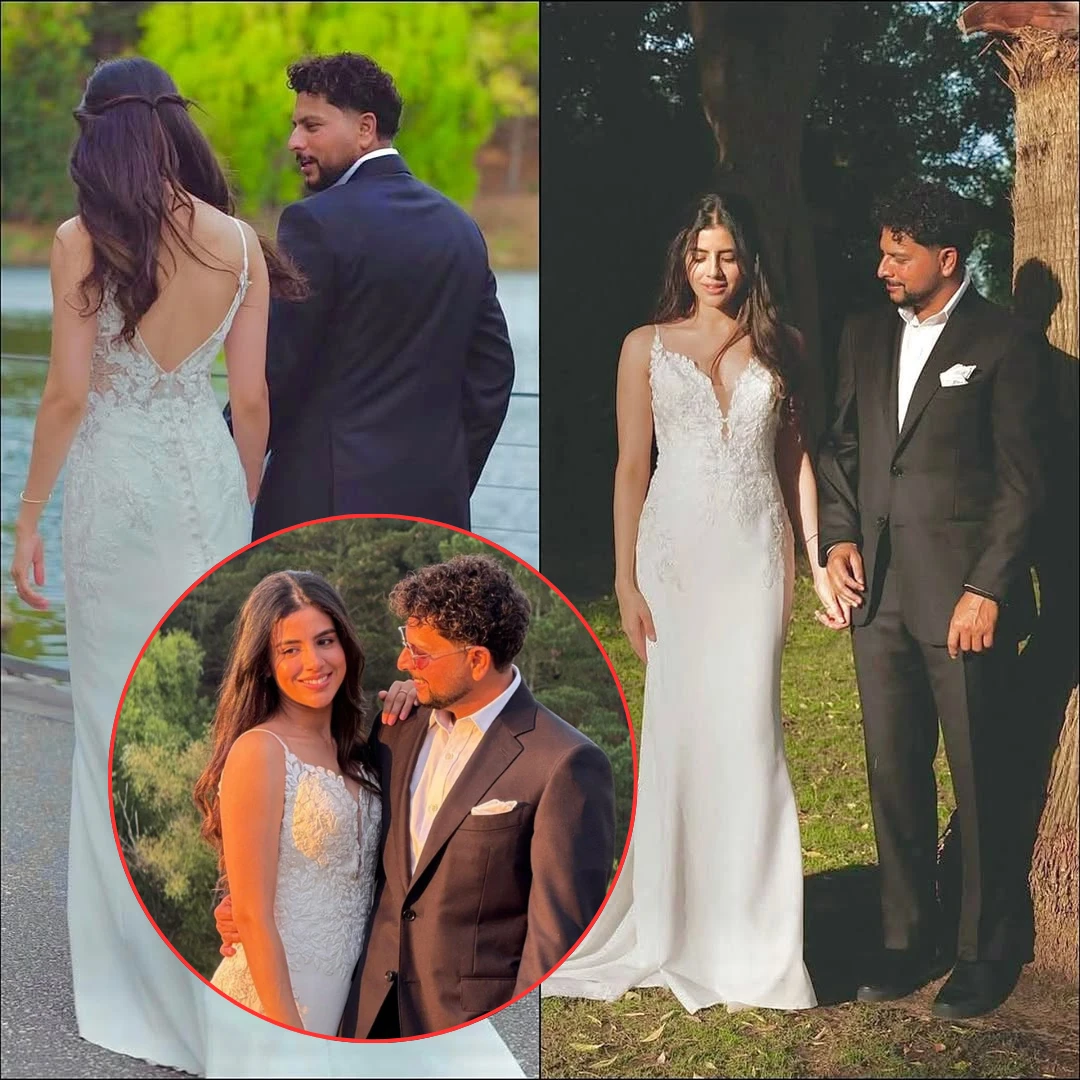 Kuldeep Yadav with fiancée Vanshika