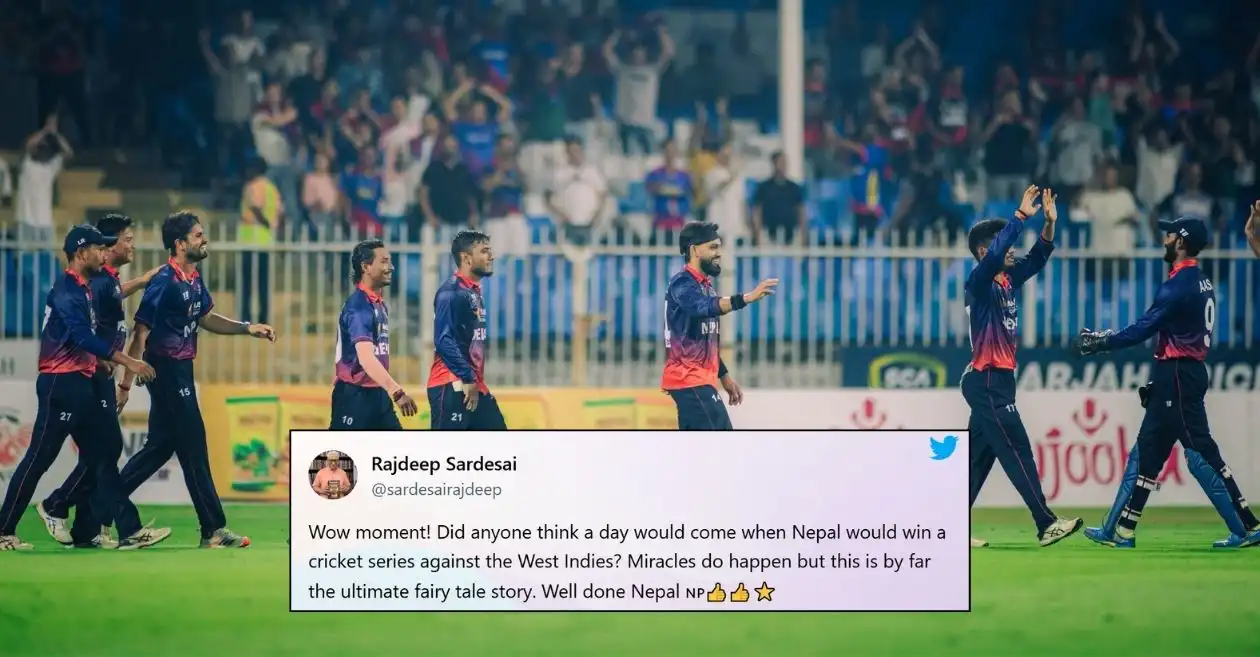 Fans erupt as clinical Nepal thrash West Indies in 2nd T20I to clinch historic series win