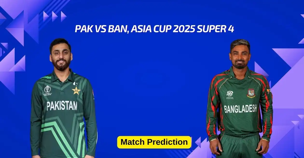 PAK vs BAN, Asia Cup 2025, Super 4s Match Prediction: Who will win today’s game between Pakistan and Bangladesh?