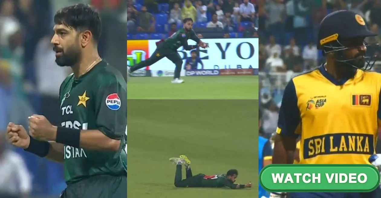 Asia Cup 2025 [WATCH]: Faheem Ashraf takes an absolute blinder to dismiss Kusal Perera during PAK vs SL clash