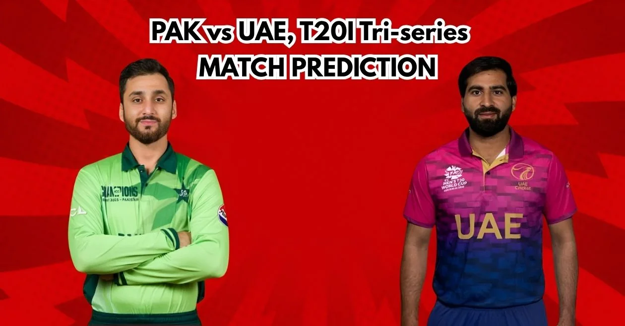PAK vs UAE, T20I Tri Series 2025: Match Prediction – Who will win today’s game between Pakistan and United Arab Emirates?
