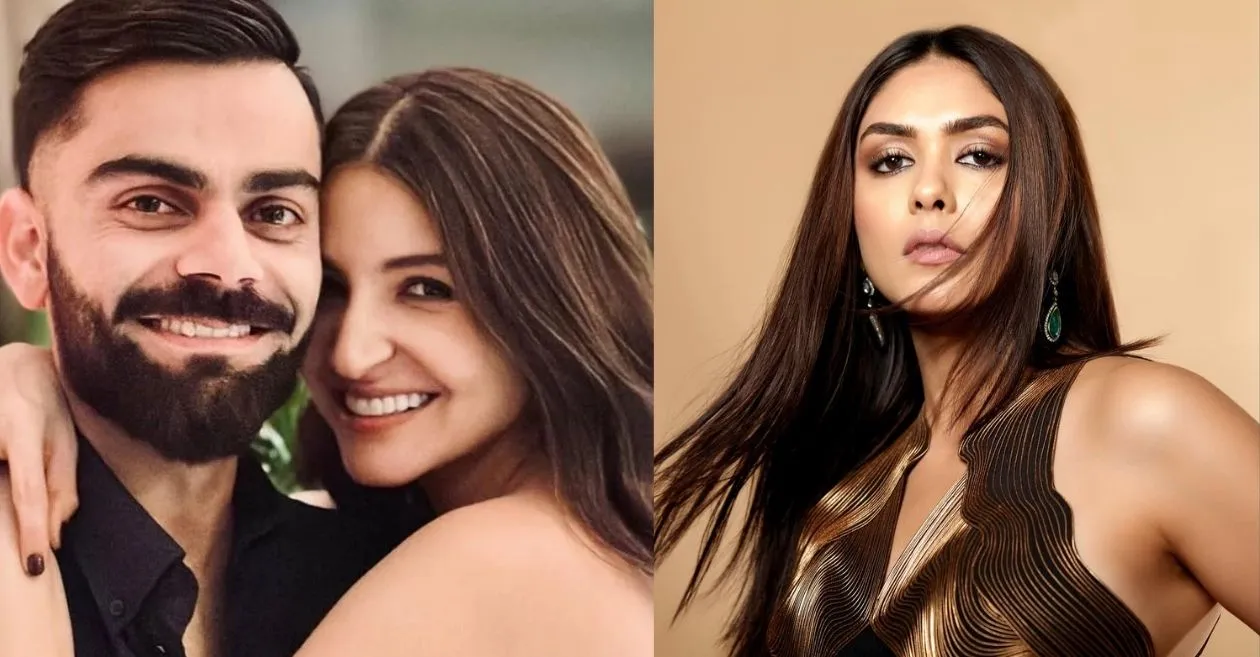 Virat Kohli fans troll actress Mrunal Thakur over dig at star cricketer’s wife Anushka Sharma