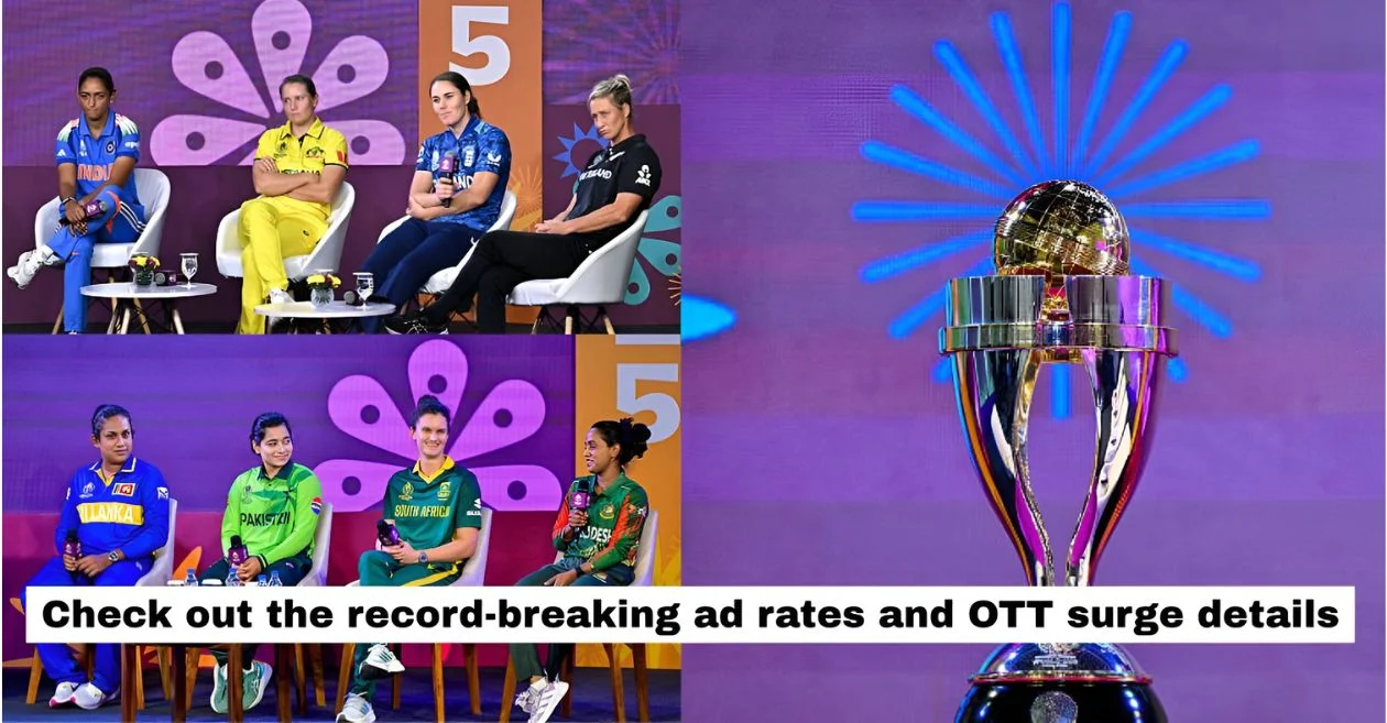 ICC Women’s World Cup 2025: Check out the record-breaking ad rates and OTT surge details