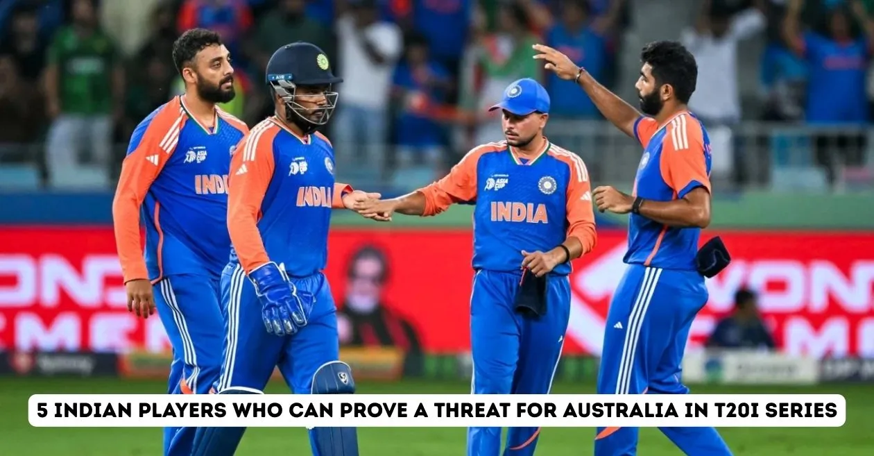 AUS vs IND: 5 Indian players who can prove a threat for Australia in T20I series
