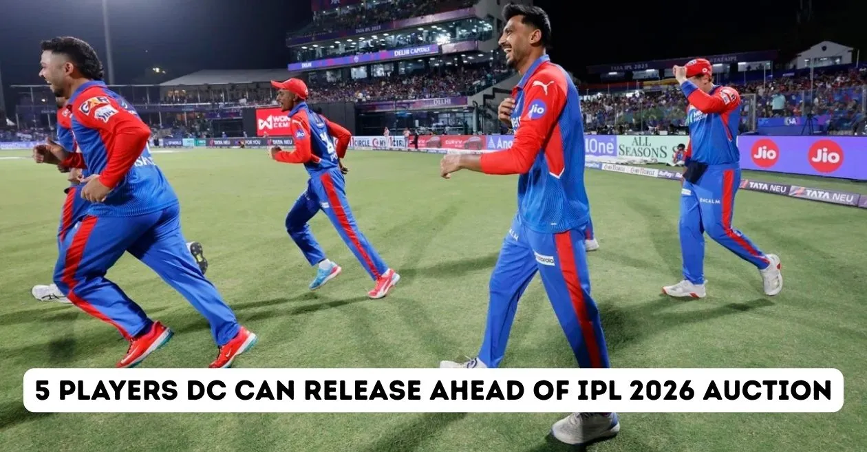 Delhi Capitals: 5 players DC can release ahead of IPL 2026 auction