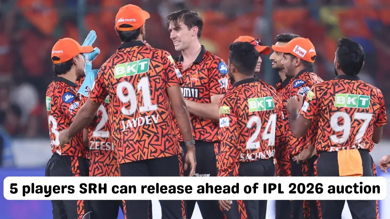 Sunrisers Hyderabad: 5 players SRH can release ahead of IPL 2026 auction
