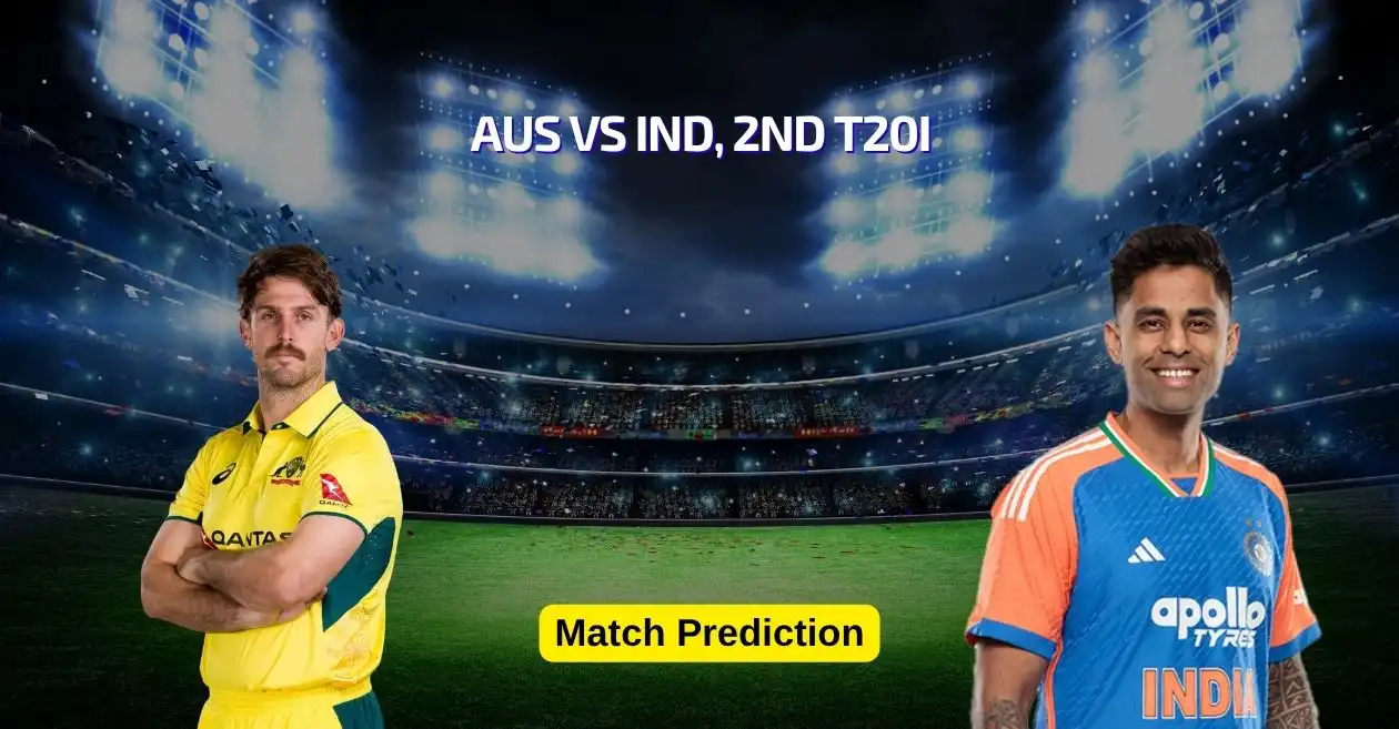 AUS vs IND, 2nd T20I Match Prediction: Who will win today’s game between Australia vs India?