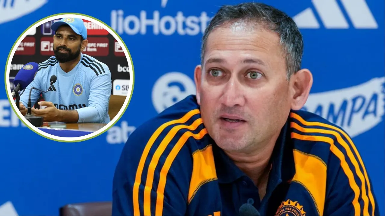 Ajit Agarkar breaks silence on Mohammed Shami’s absence in India’s ODI squad for Australia tour