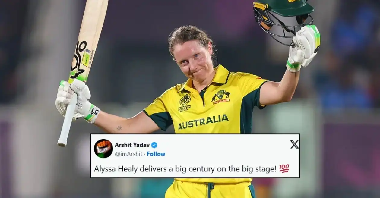 Fans erupt as Alyssa Healy lights up Vizag with a brilliant century against India in Women’s World Cup 2025