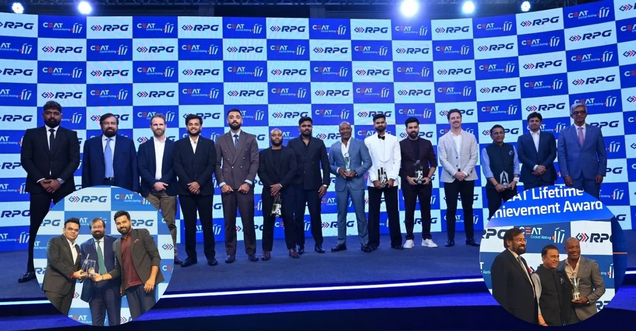 CEAT Cricket Rating Awards 2025: Full list of winners featuring Brian Lara, Rohit Sharma