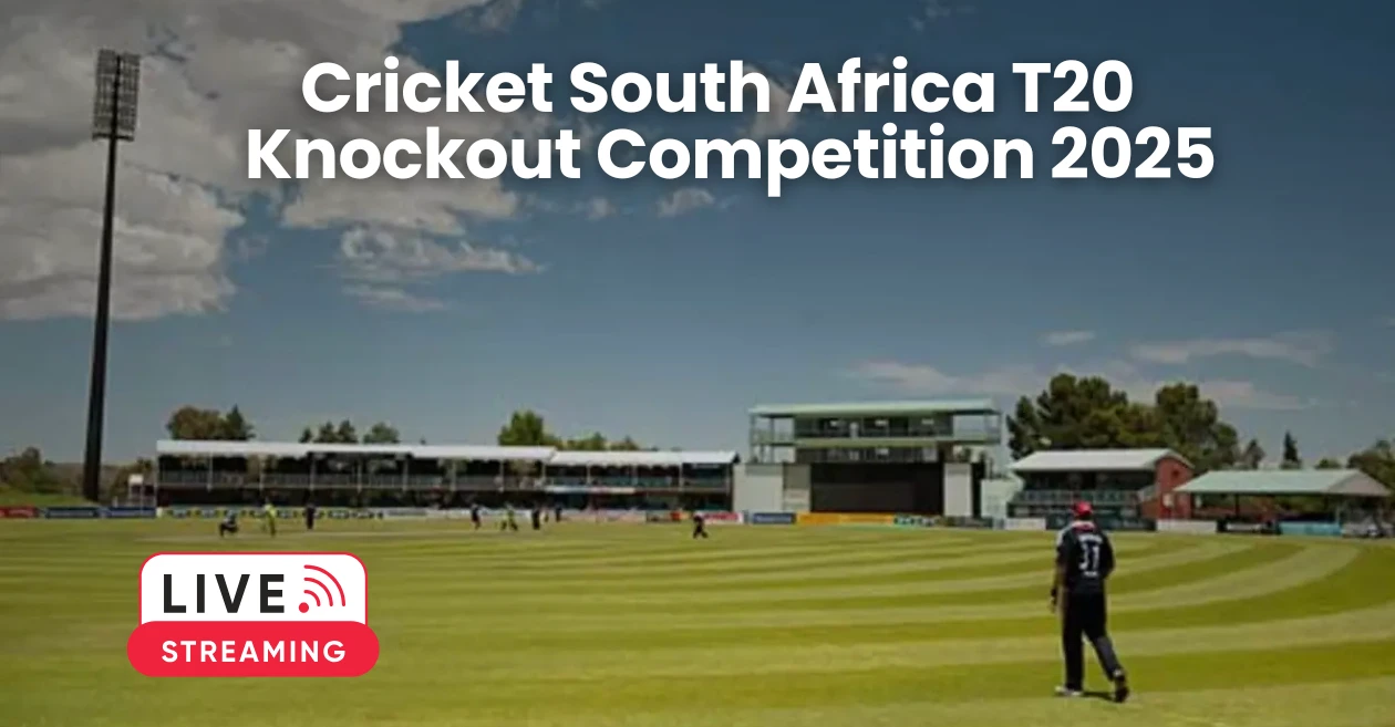 Cricket South Africa T20 Knockout Competition 2025 schedule: Date, Match Time and Live Steaming details