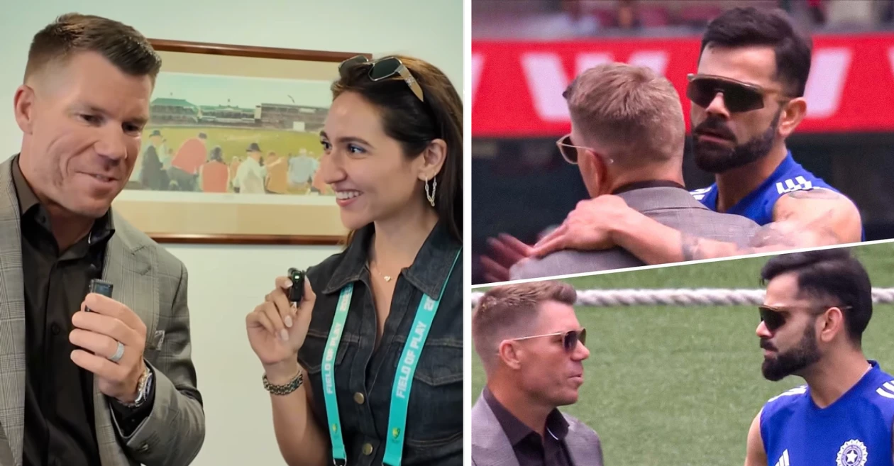 AUS vs IND: David Warner reveals his interaction with Virat Kohli at the SCG