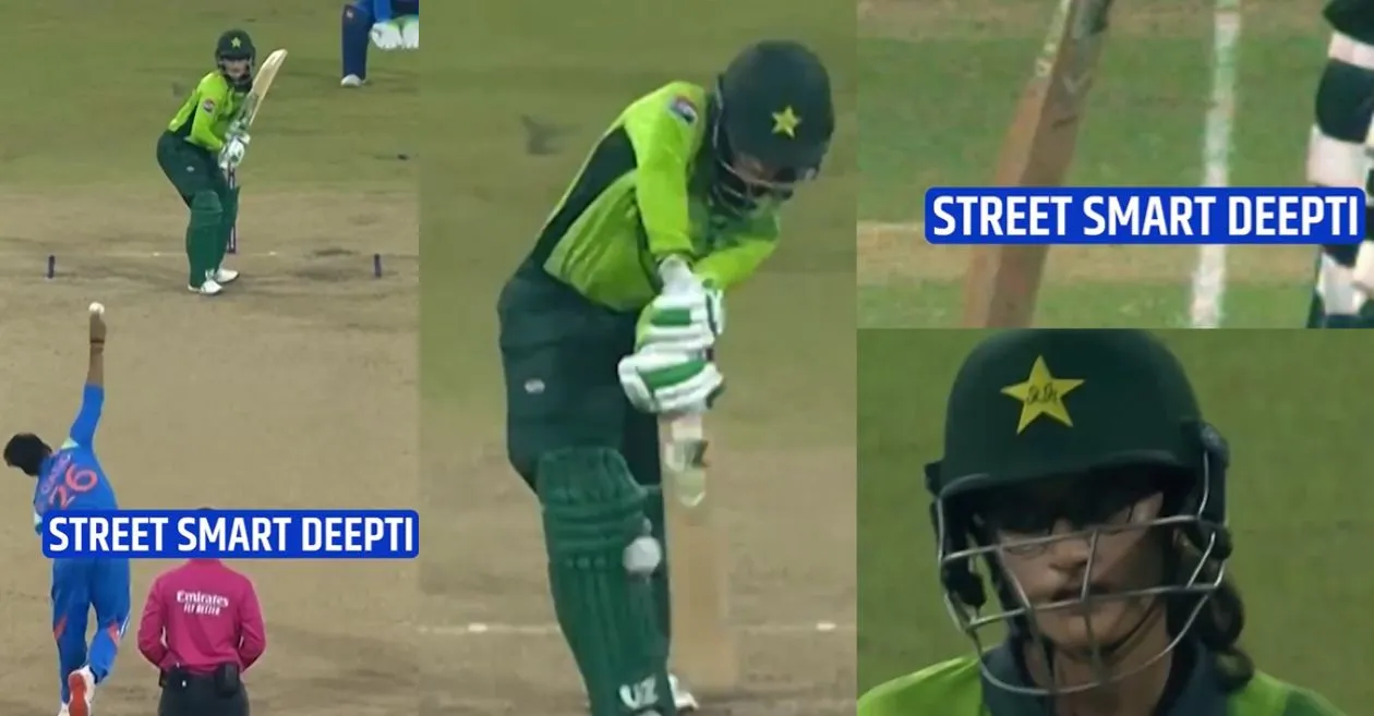 CWC 2025 [WATCH]: Deepti Sharma’s bullet throw removes Muneeba Ali during IND vs PAK match
