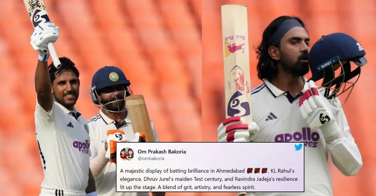 Fans react as Dhruv Jurel, Ravindra Jadeja and KL Rahul’s centuries headline India’s dominance over West Indies on Day 2 of 1st Test